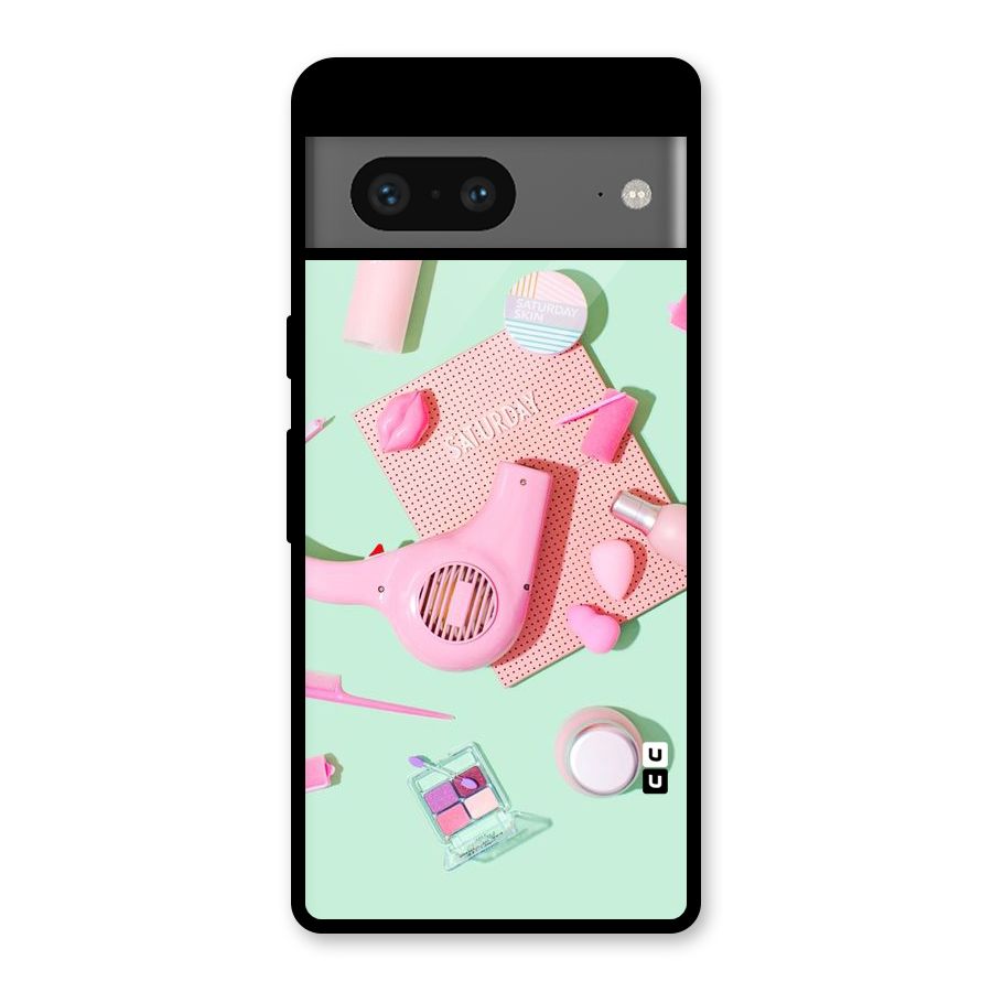 Night Out Slay Glass Back Case for Google Pixel 7