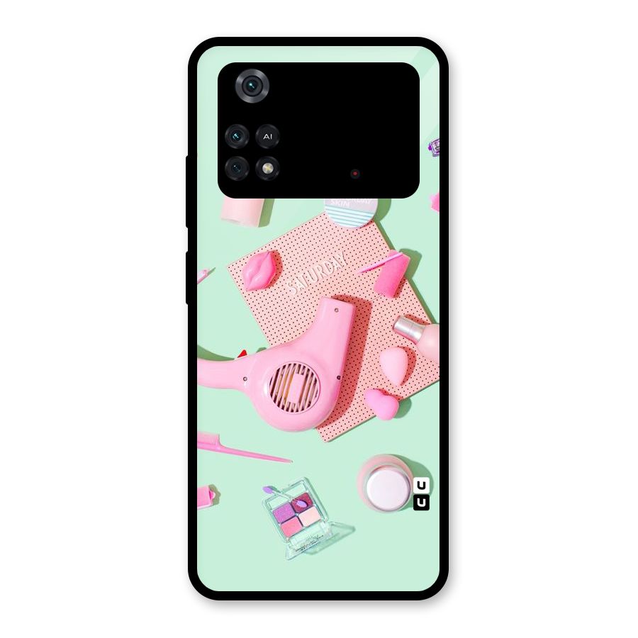 Night Out Slay Glass Back Case for Poco M4 Pro 4G