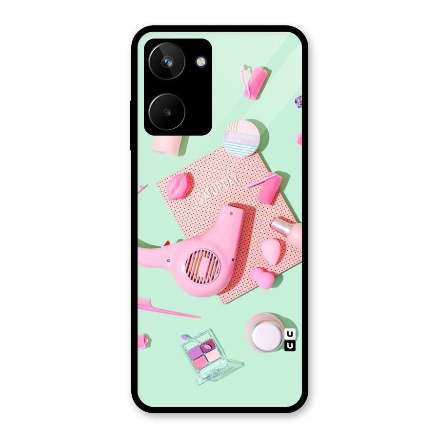 Night Out Slay Glass Back Case for Realme 10