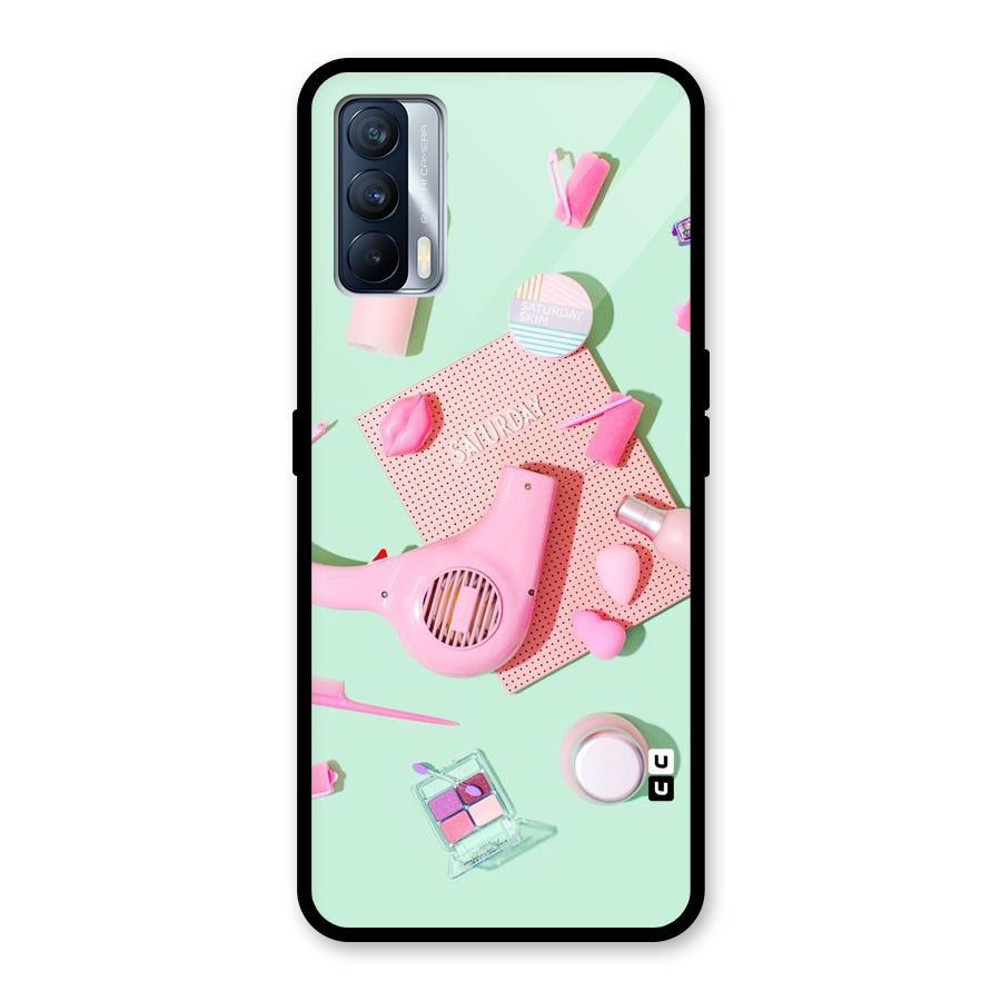 Night Out Slay Glass Back Case for Realme X7
