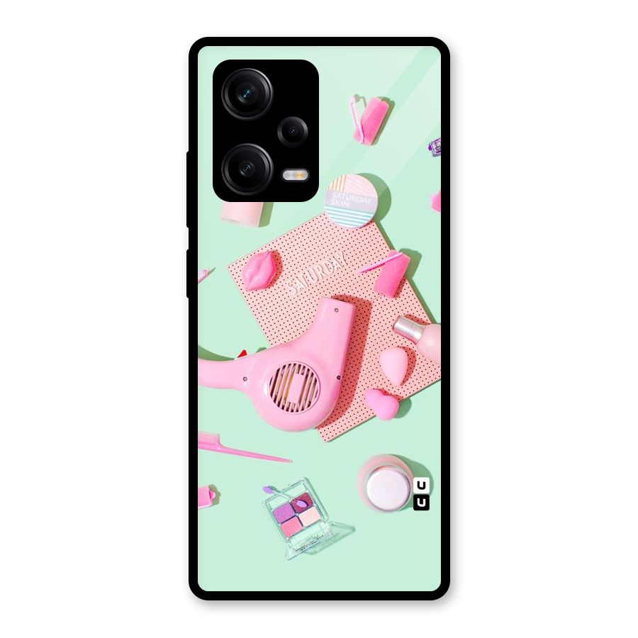 Night Out Slay Glass Back Case for Redmi Note 12 Pro