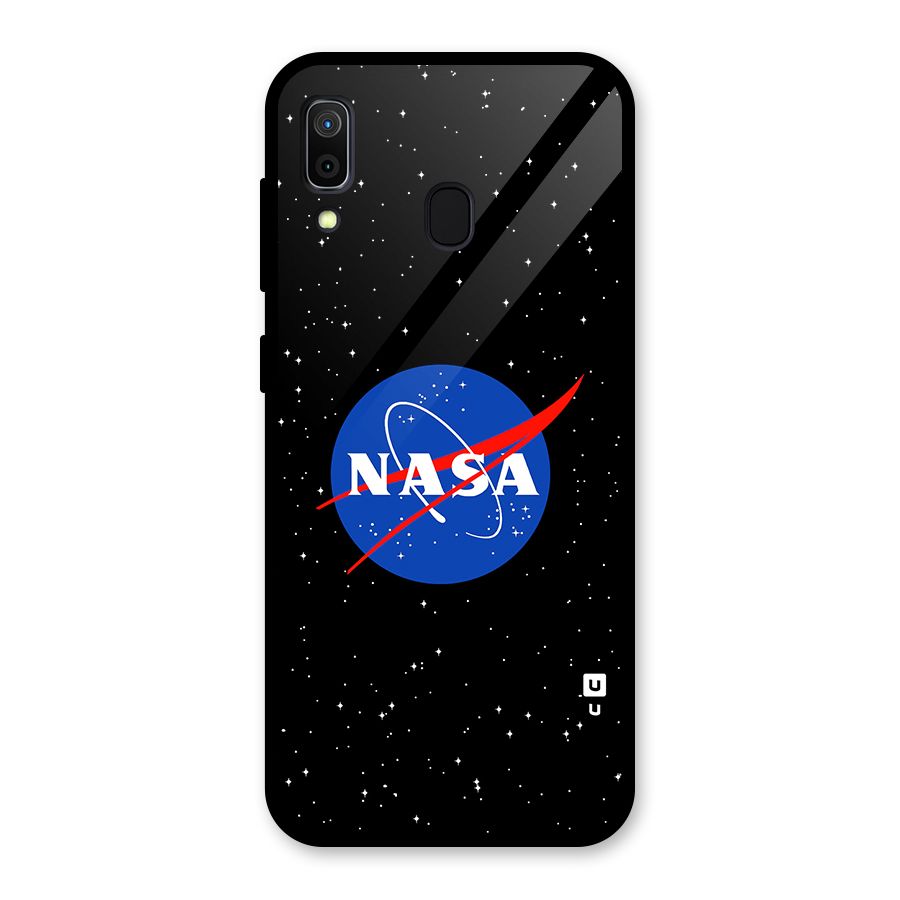 Night Sky NASA Glass Back Case for Galaxy A30