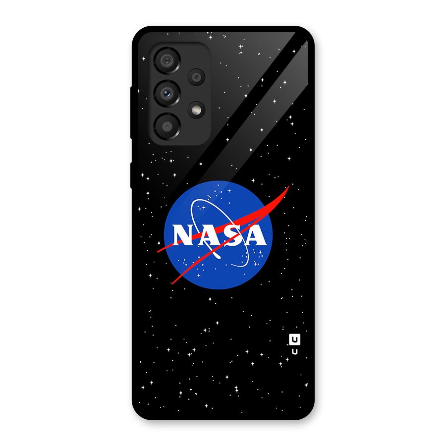 Night Sky NASA Glass Back Case for Galaxy A33 5G