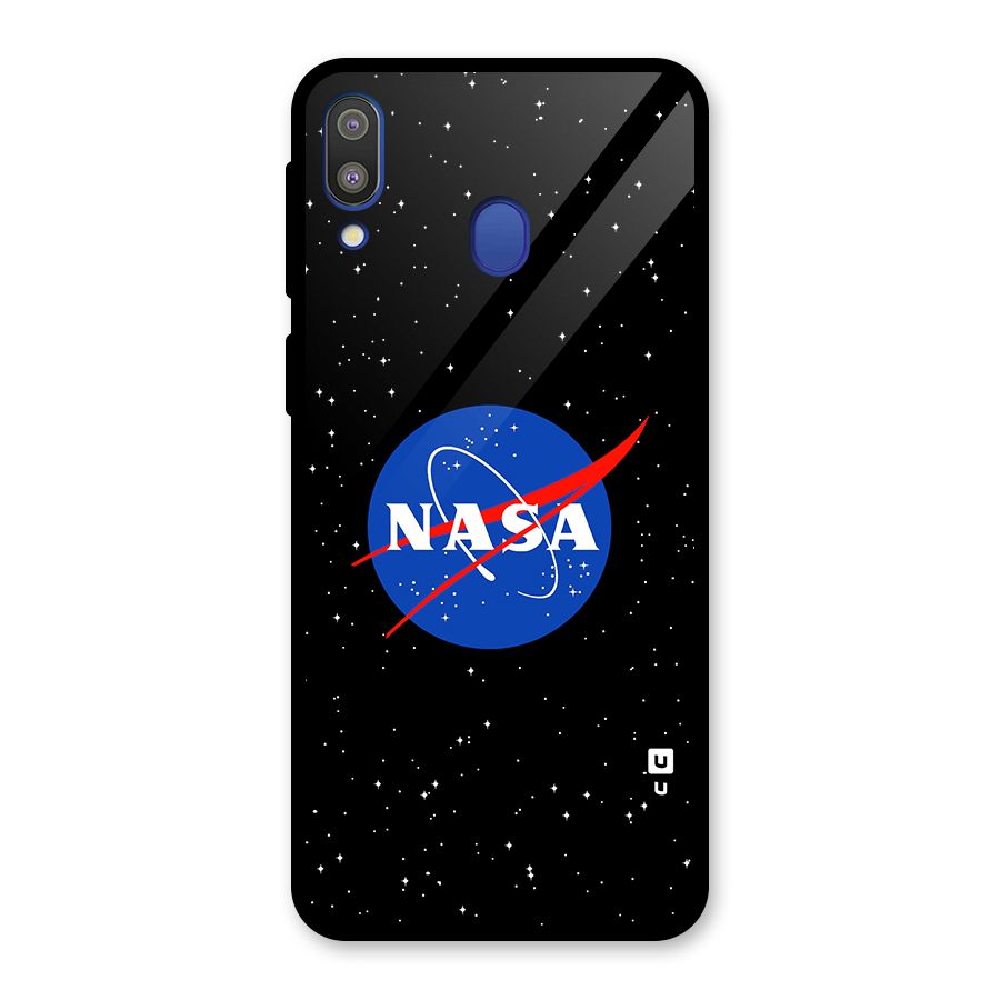 Night Sky NASA Glass Back Case for Galaxy M20