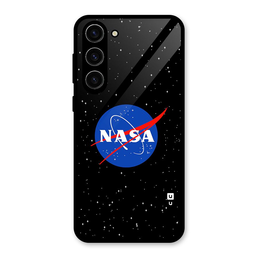 Night Sky NASA Glass Back Case for Galaxy S23 Plus