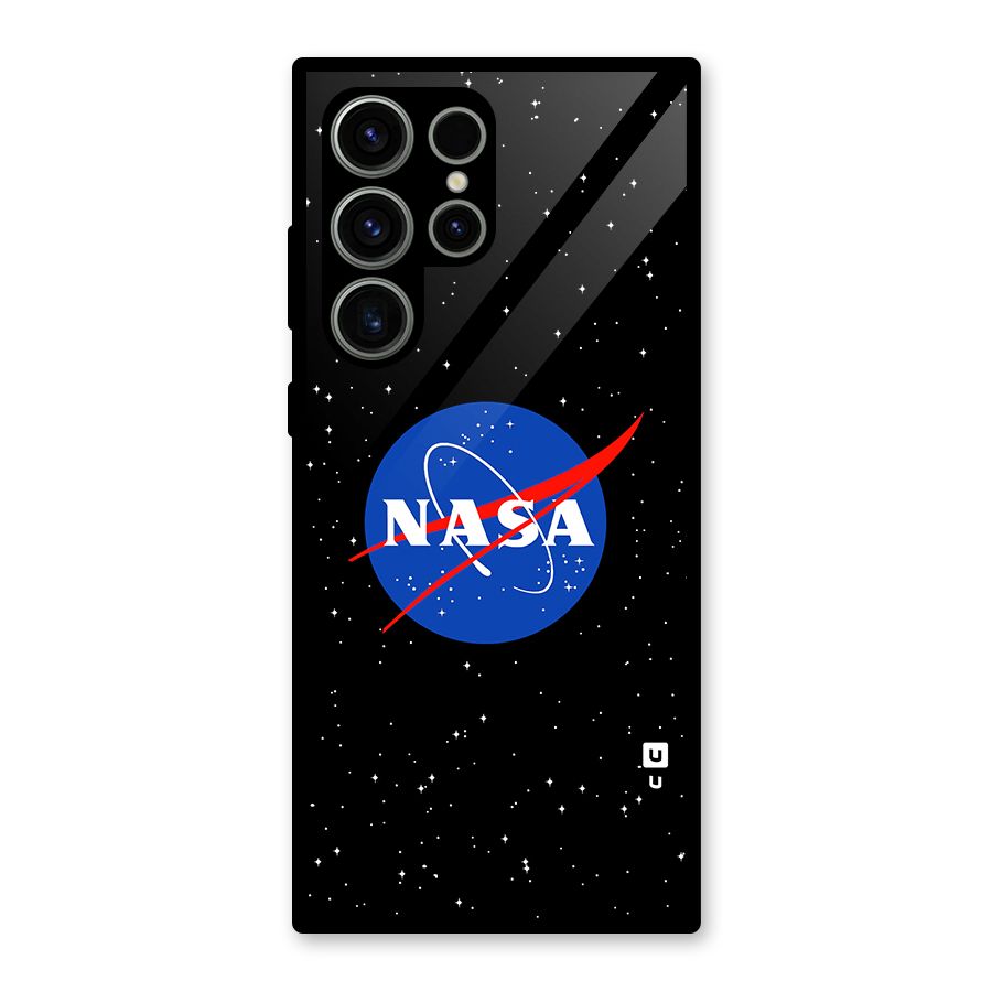 Night Sky NASA Glass Back Case for Galaxy S23 Ultra