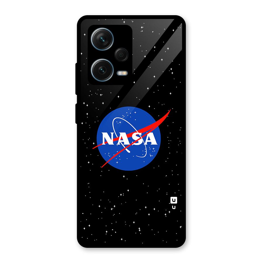 Night Sky NASA Glass Back Case for Redmi Note 12 Pro Plus 5G