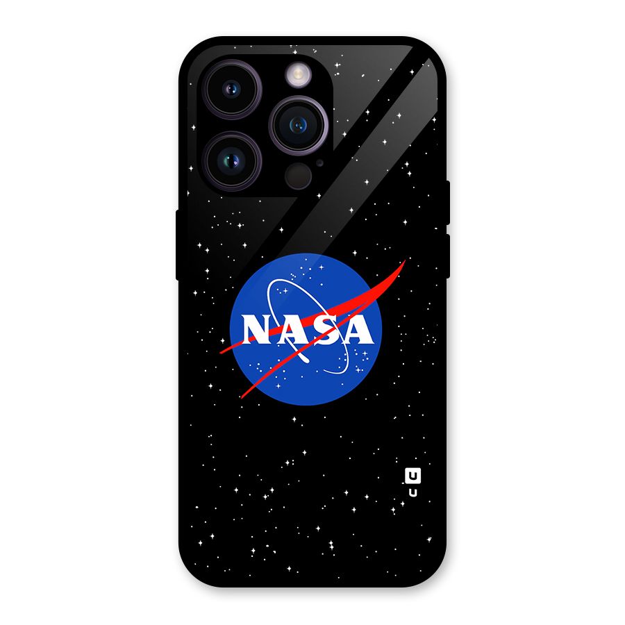 Night Sky NASA Glass Back Case for iPhone 14 Pro