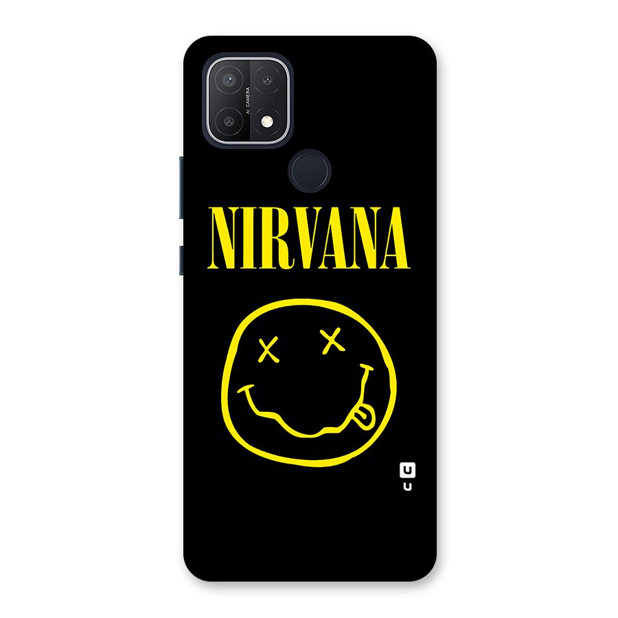 Nirvana Smiley Back Case for Oppo A15