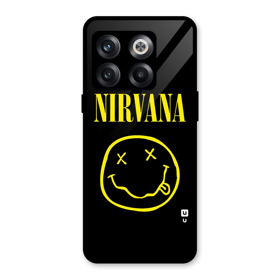 Nirvana Smiley Glass Back Case for OnePlus 10T