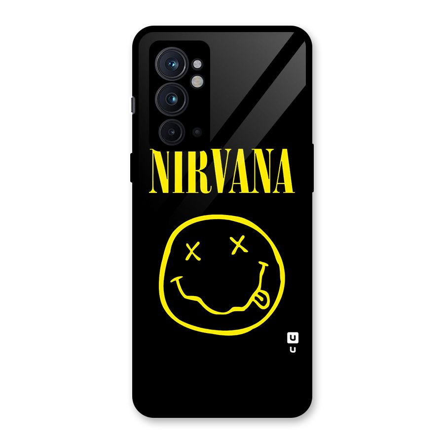 Nirvana Smiley Glass Back Case for OnePlus 9RT 5G