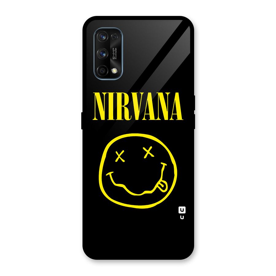 Nirvana Smiley Glass Back Case for Realme 7 Pro