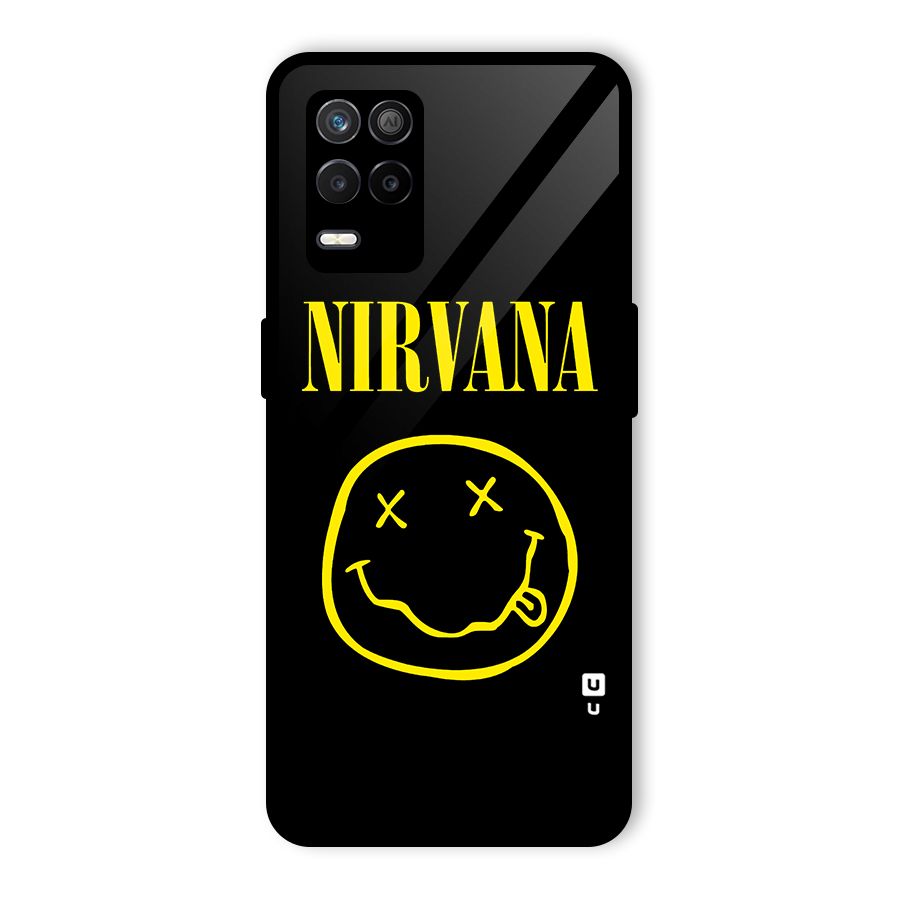 Nirvana Smiley Glass Back Case for Realme 8 5G