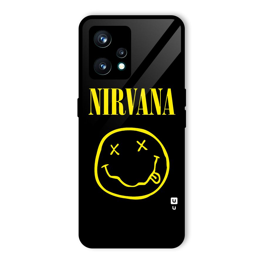 Nirvana Smiley Glass Back Case for Realme 9 Pro Plus 5G