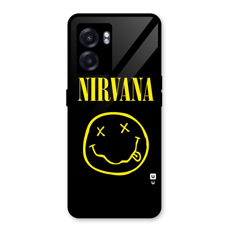 Nirvana Smiley Glass Back Case for Realme Narzo 50 5G