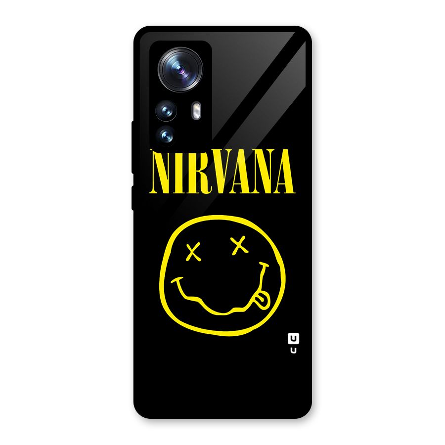 Nirvana Smiley Glass Back Case for Xiaomi 12 Pro