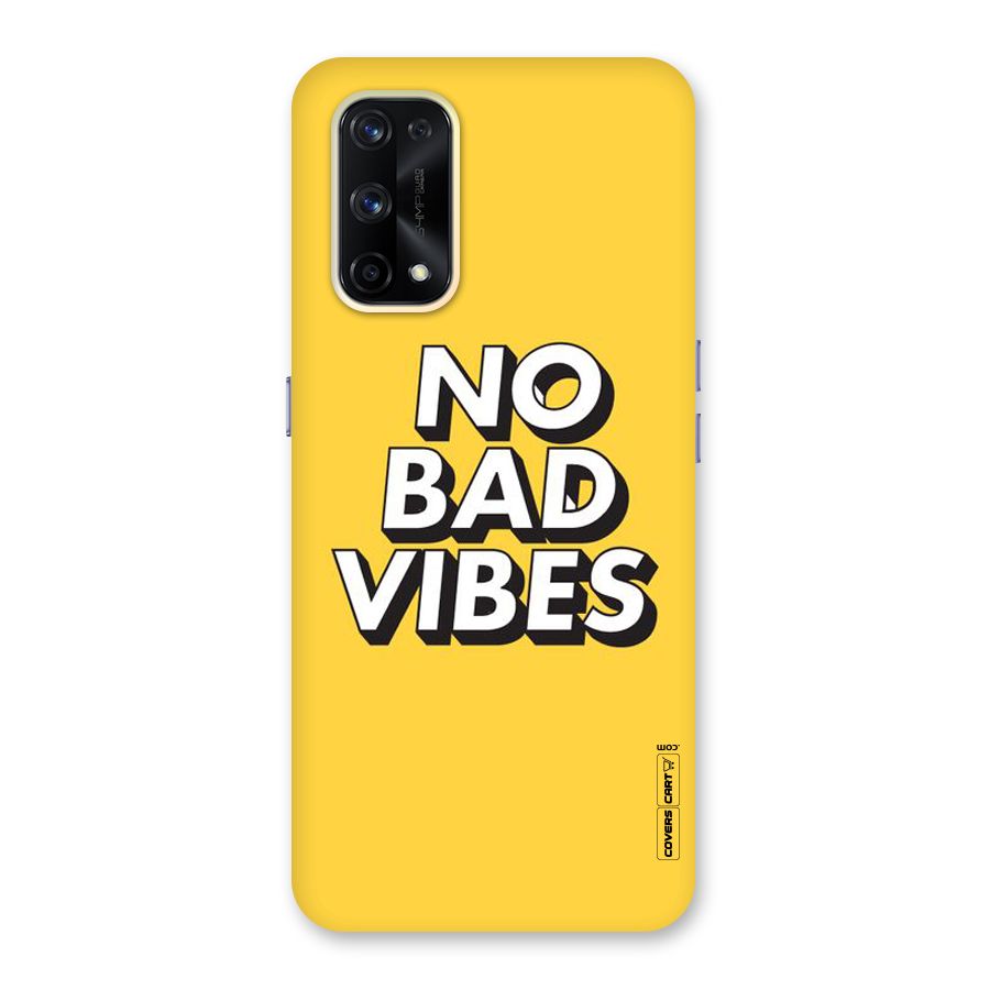 No Bad Vibes Glass Back Case for Realme X7 Pro