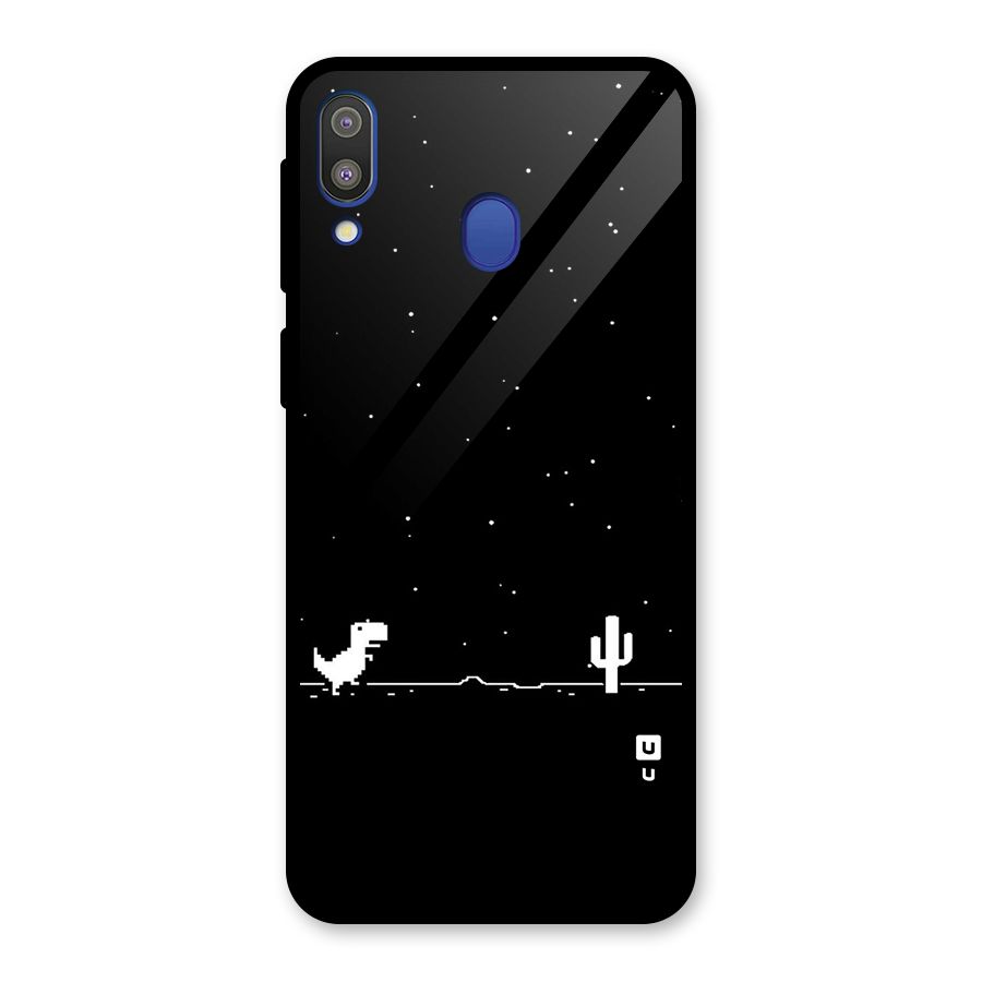 No Connection Night Glass Back Case for Galaxy M20