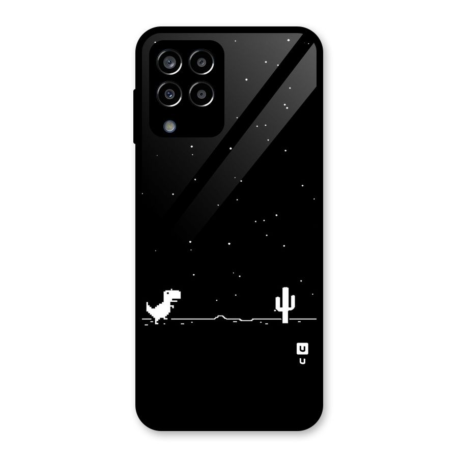 No Connection Night Glass Back Case for Galaxy M33