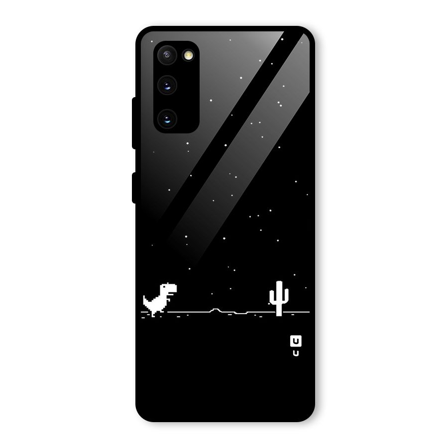 No Connection Night Glass Back Case for Galaxy S20 FE 5G