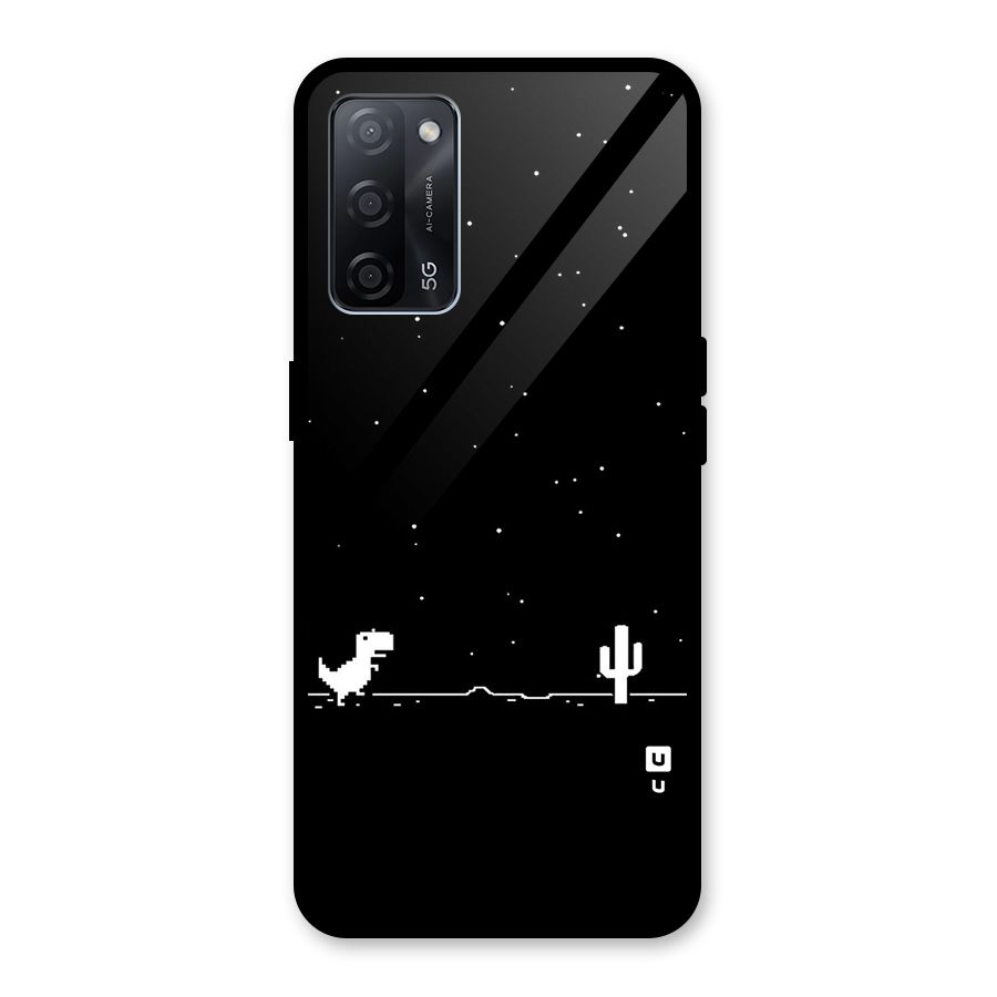 No Connection Night Glass Back Case for Oppo A53s 5G