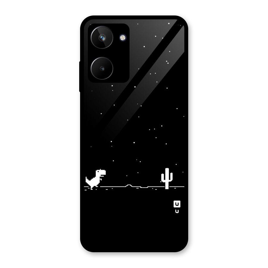 No Connection Night Glass Back Case for Realme 10