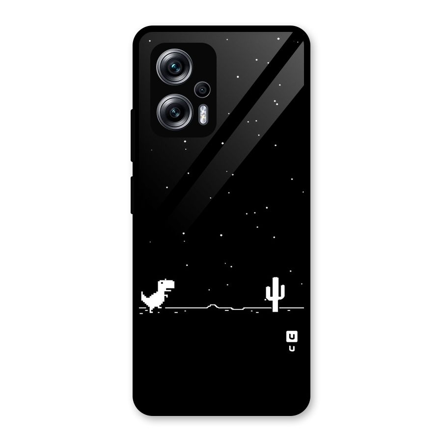 No Connection Night Glass Back Case for Redmi K50i