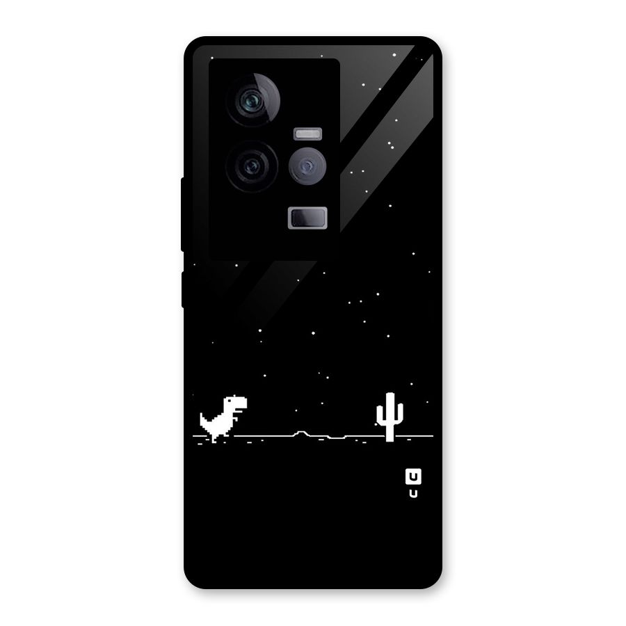 No Connection Night Glass Back Case for Vivo iQOO 11 5G
