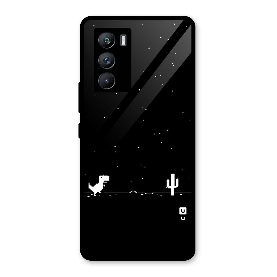 No Connection Night Glass Back Case for Vivo iQOO 9 SE