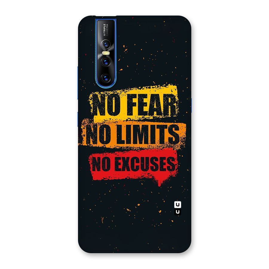 No Fear No Limits Back Case for Vivo V15 Pro