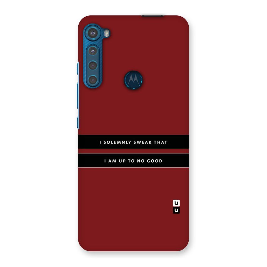 No Good Swear Back Case for Motorola One Fusion Plus