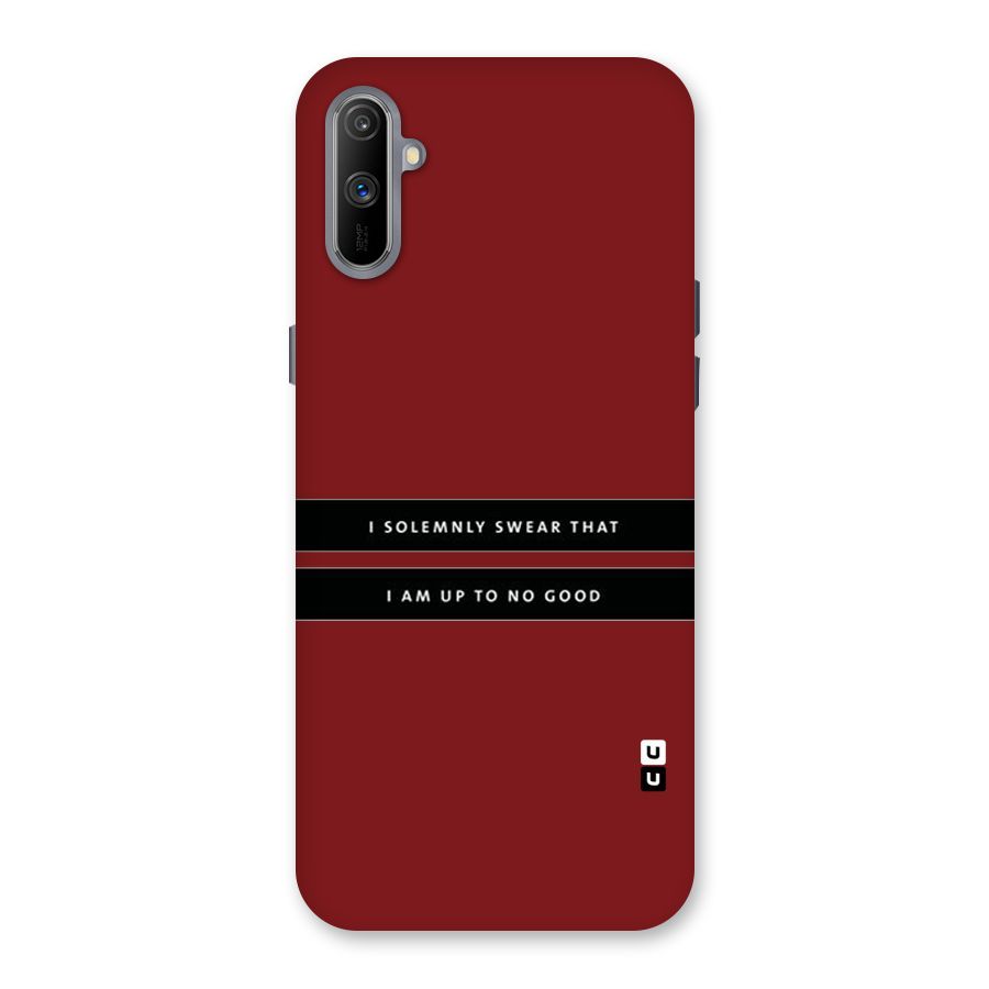 No Good Swear Back Case for Realme C3