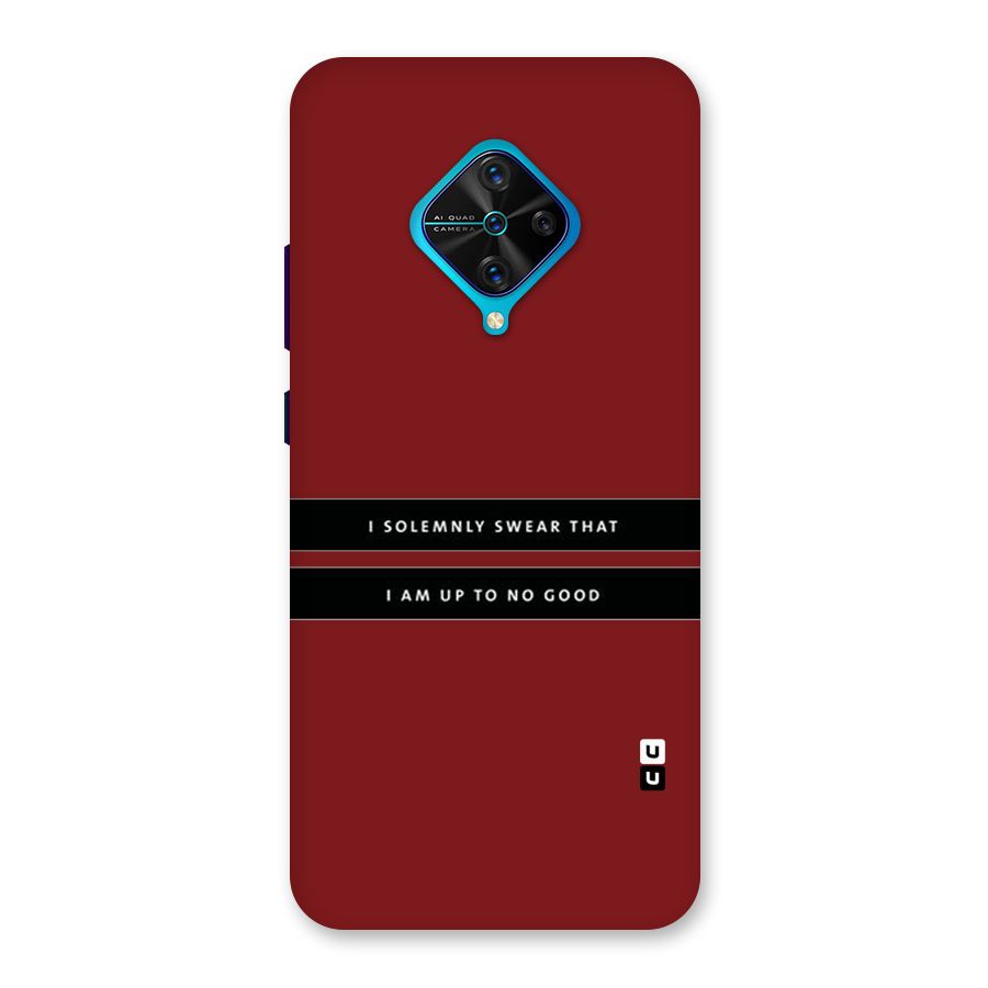 No Good Swear Back Case for Vivo S1 Pro