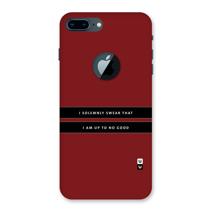 No Good Swear Back Case for iPhone 7 Plus Logo Cut