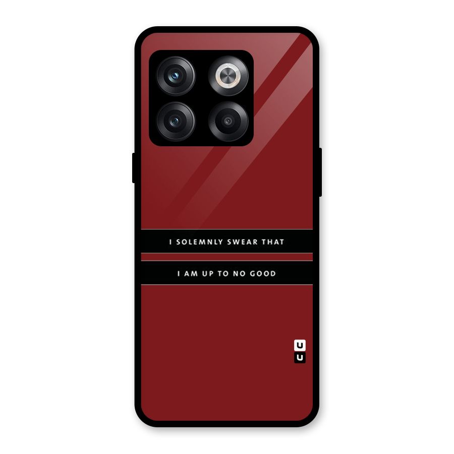 No Good Swear Glass Back Case for OnePlus 10T