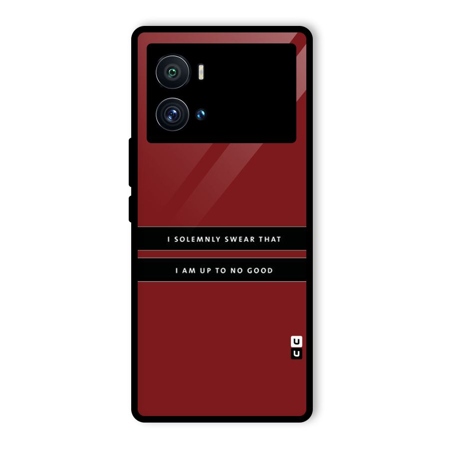No Good Swear Glass Back Case for Vivo iQOO 9 Pro