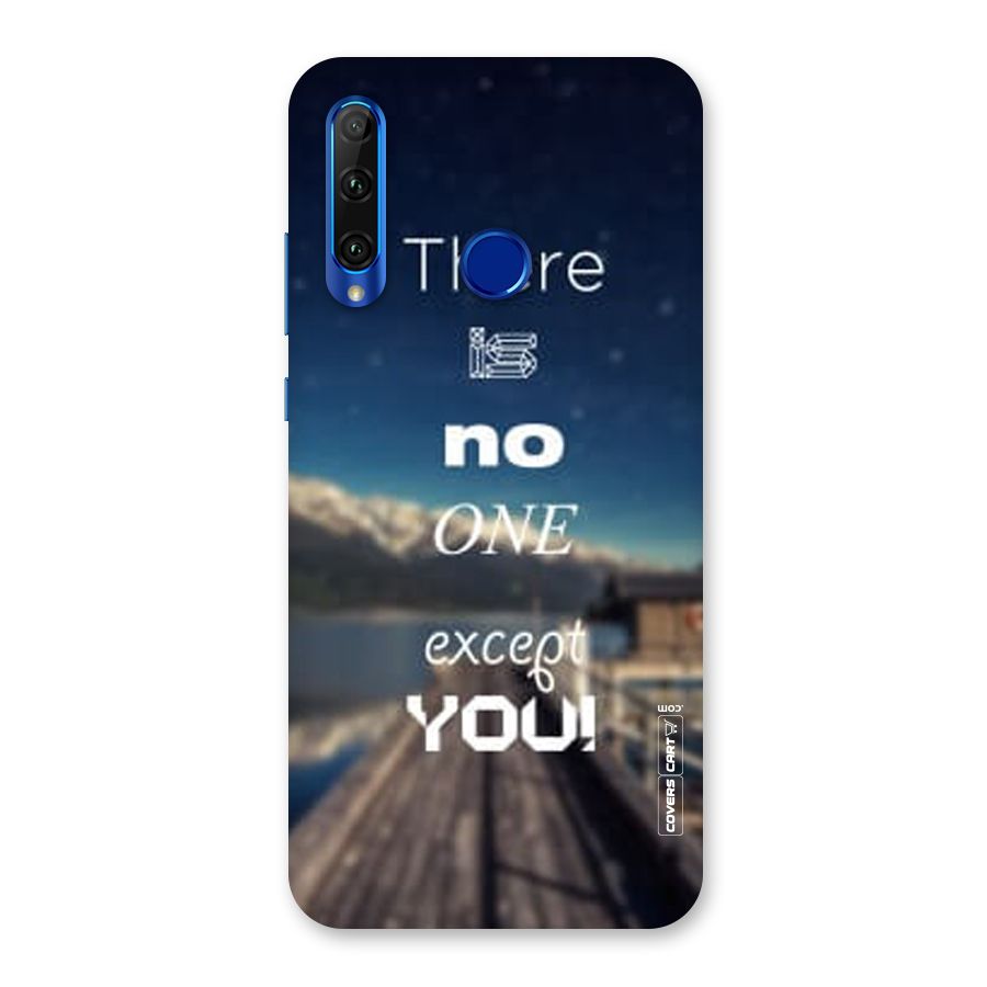 No One But You Back Case for Honor 20i