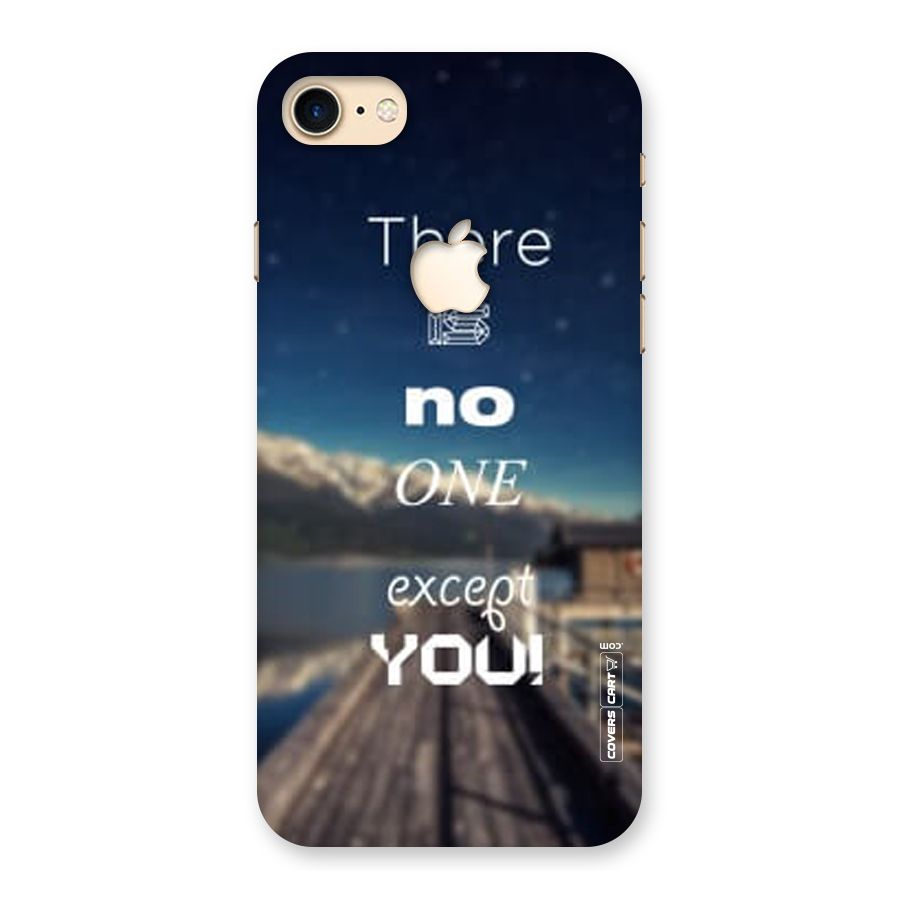 No One But You Back Case for iPhone 7 Apple Cut