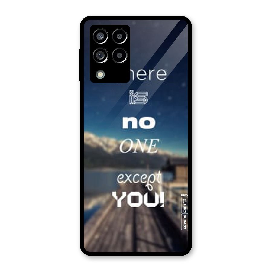 No One But You Glass Back Case for Galaxy M53 5G