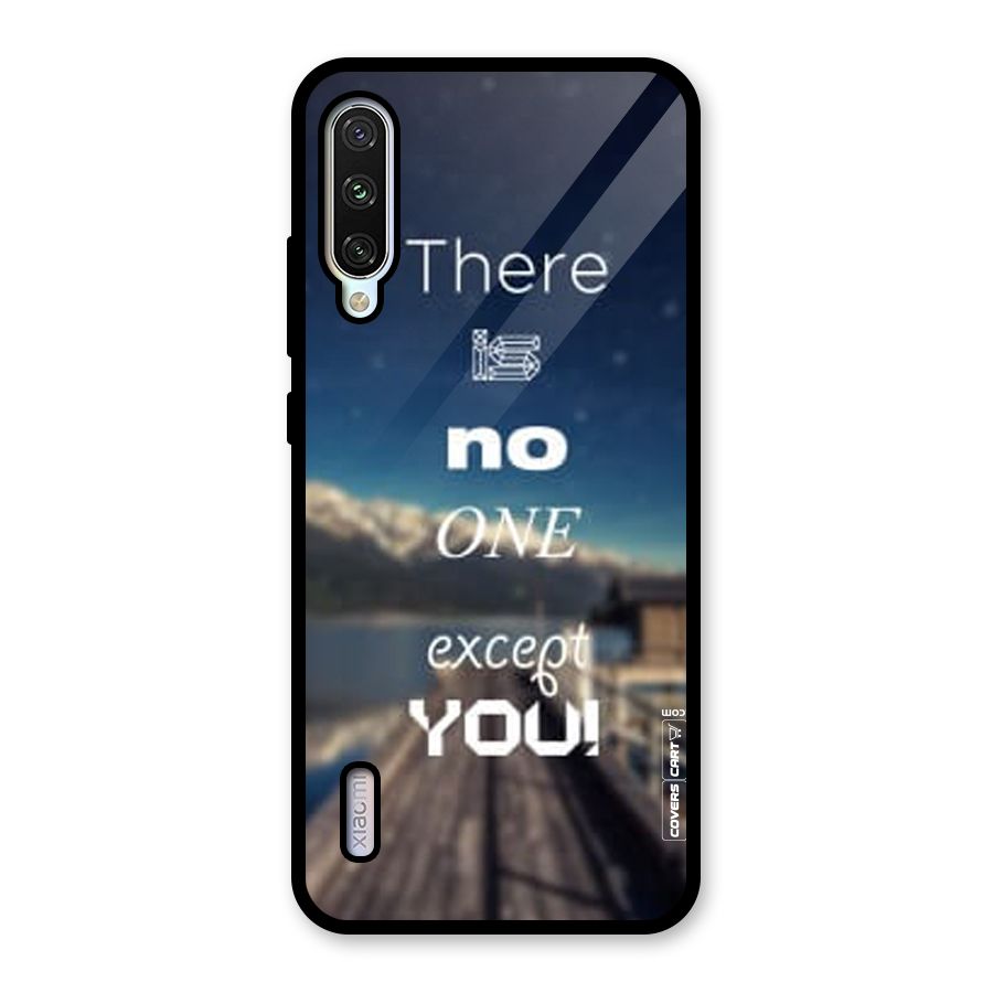 No One But You Glass Back Case for Mi A3
