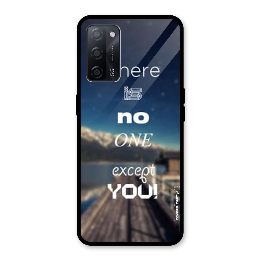 No One But You Glass Back Case for Oppo A53s 5G