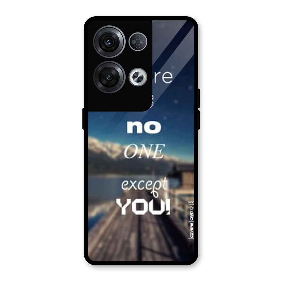 No One But You Glass Back Case for Oppo Reno8 Pro 5G