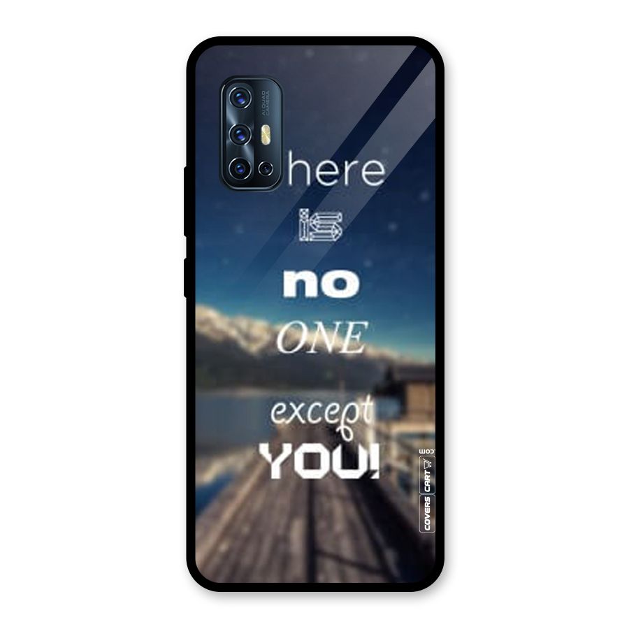 No One But You Glass Back Case for Vivo V17