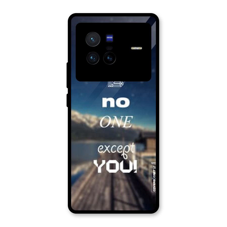 No One But You Glass Back Case for Vivo X80