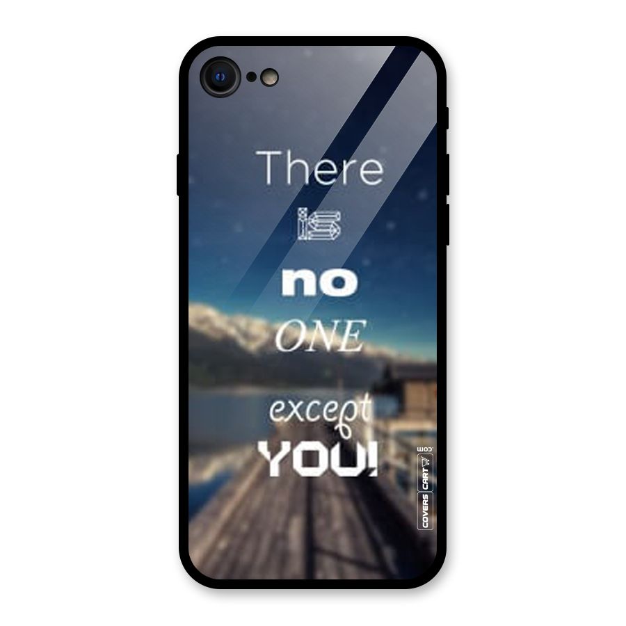 No One But You Glass Back Case for iPhone SE 2022