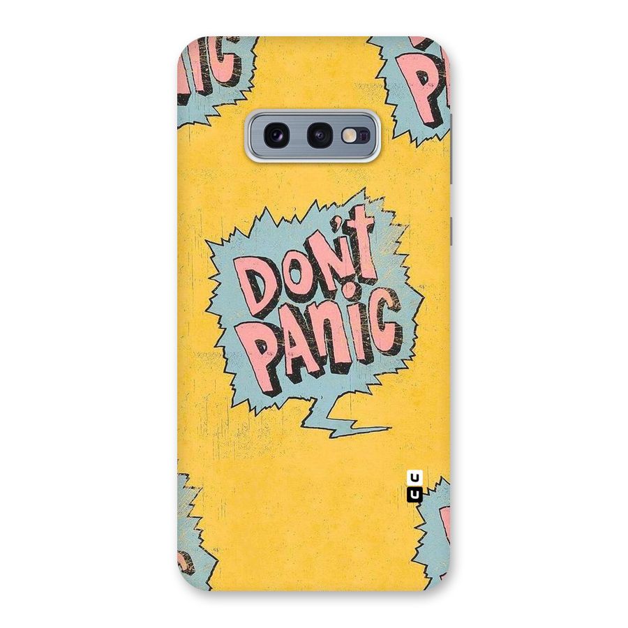 No Panic Back Case for Galaxy S10e