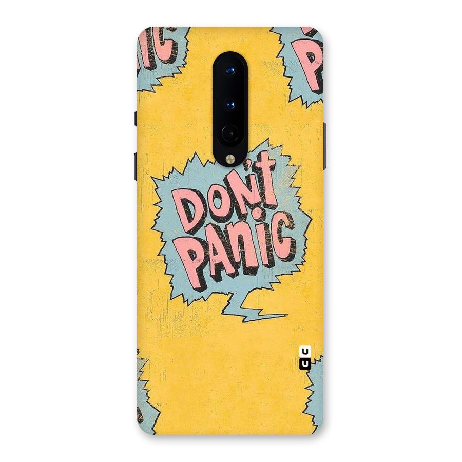 No Panic Back Case for OnePlus 8