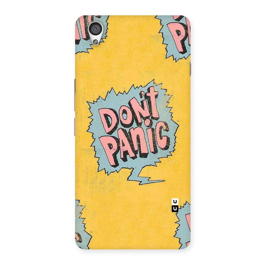 No Panic Back Case for OnePlus X