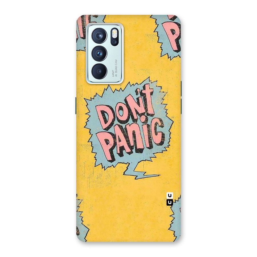 No Panic Back Case for Oppo Reno6 Pro 5G
