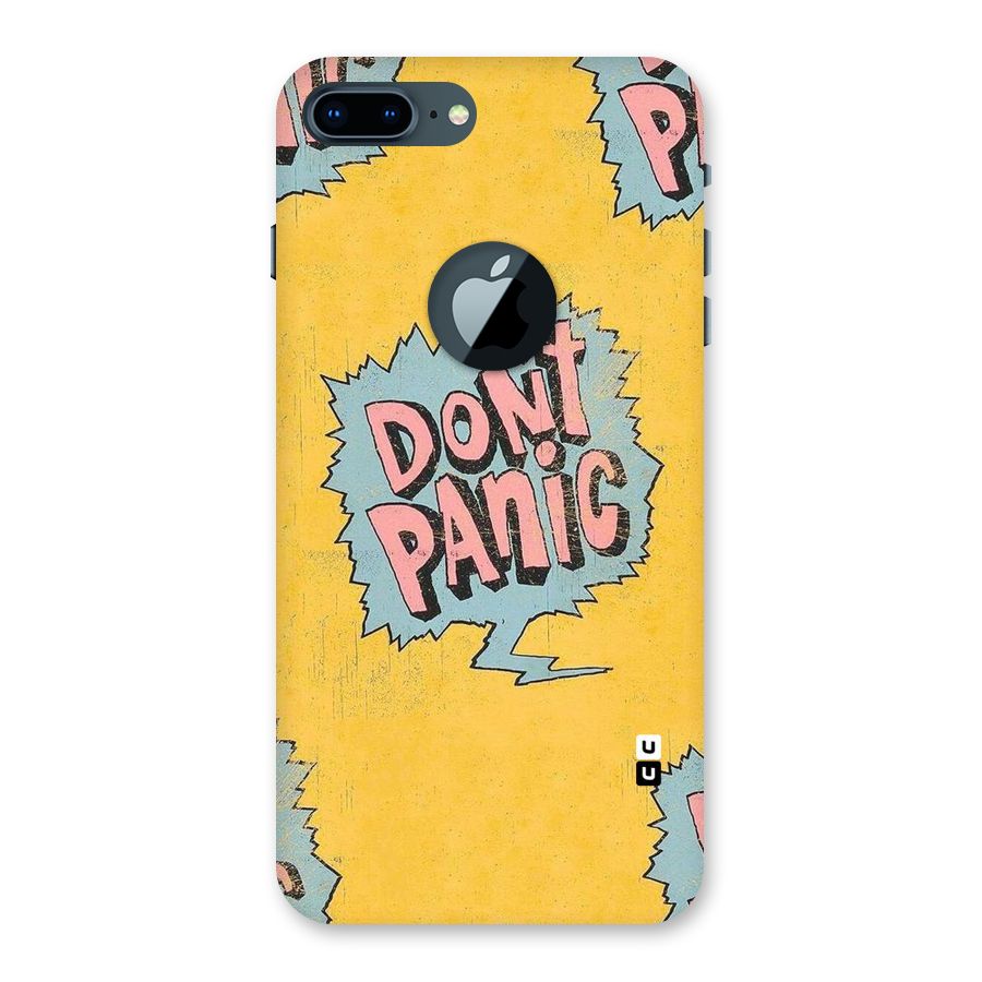 No Panic Back Case for iPhone 7 Plus Logo Cut